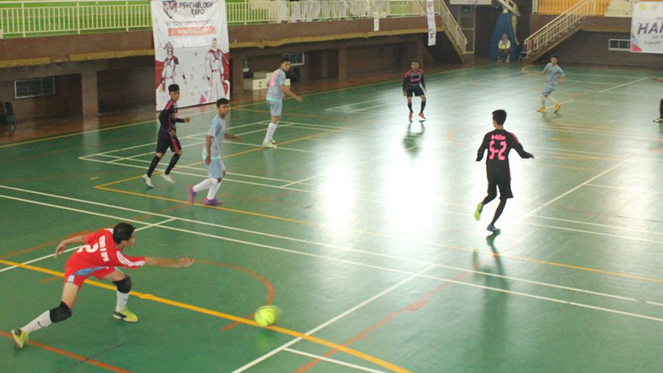 Kompetisi futsal yang jadi bagian dari acara Psychology Expo UNJ 2016. Copyright: © Media Partner Psychology Expo